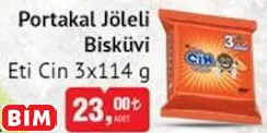 ETİ CİN PORTAKAL JÖLELİ BİSKÜVİ